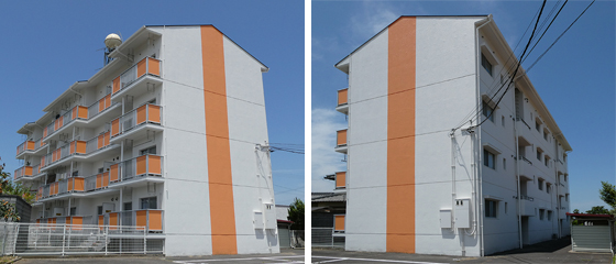 ヴィラ・アンソレイエ香川町　3階建てマンション